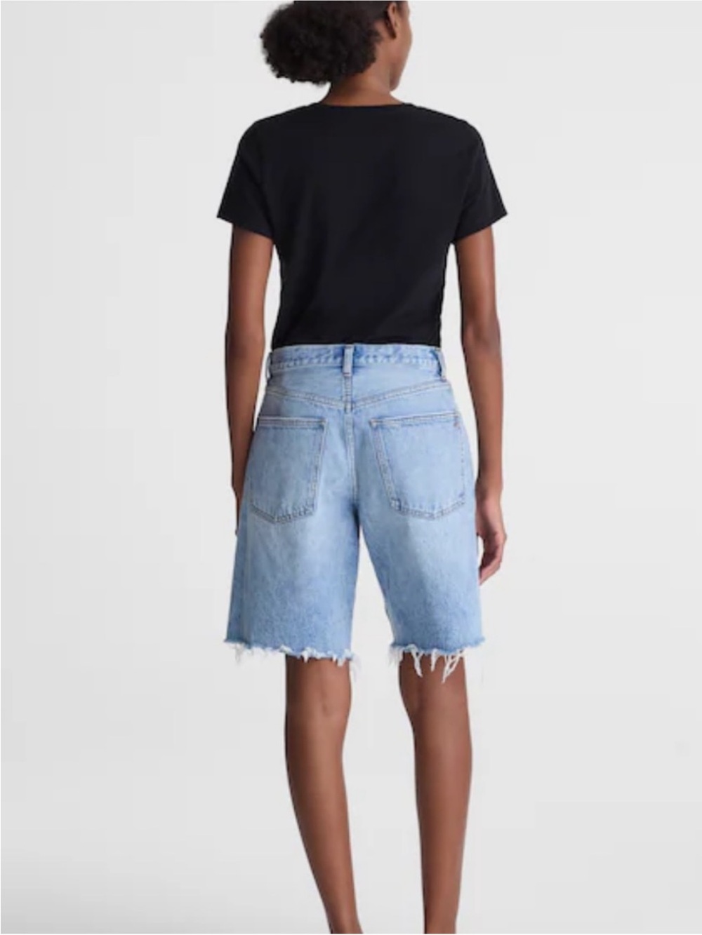 Madewell The Essex Long Baggy Shorts NWT - Picture 3 of 7